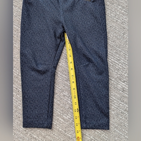 Zara Boys (Size 4/5) Drawstring Navy Blue With Specles Joggers/Sweatpants - Picture 6 of 8